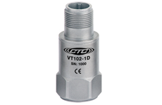 CTC 雙輸出壓電速度振動傳感器VT102