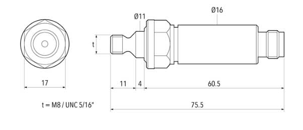 42 000 系列（帶 TMU 的沖擊脈沖傳感器）
